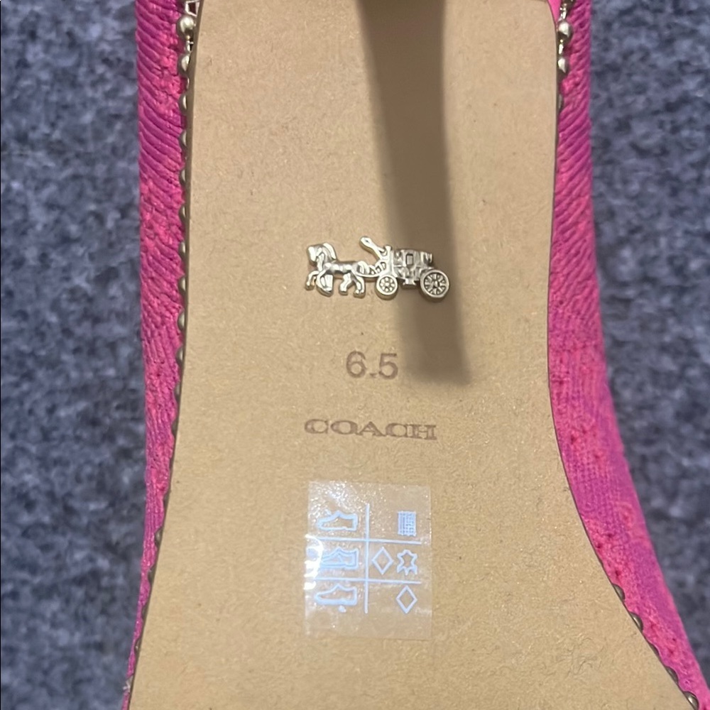 Coach Pink Waverly Pump - Picture 7 of 11